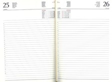 Agenda Giornaliera Cangini Filippi 2026 cm 17x24 Carta Avorio