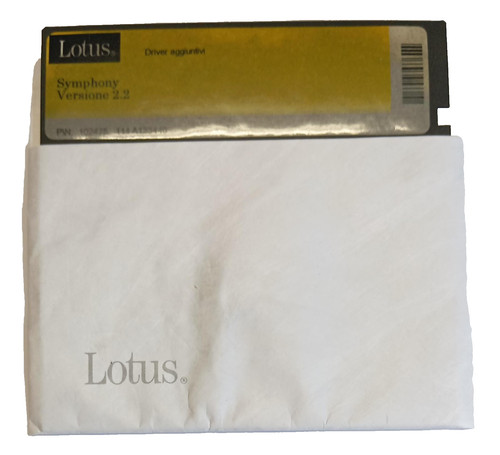 Floppy disk lotus symphony 2 - floppy, 2.2