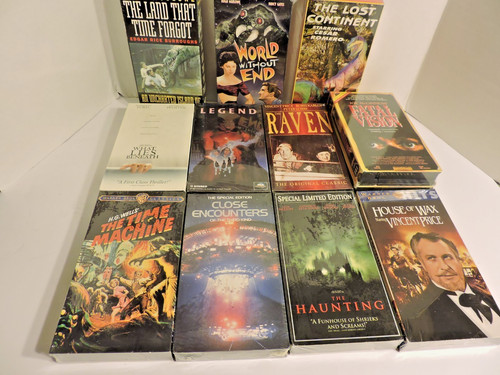 Piece horror scary vhs lot - 12,