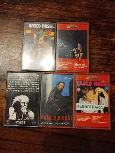 Set lotto cassette vasco - set, 5