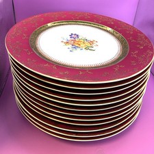 12 CH Field Haviland Limoges per il "Vaso Etrusco" in Piatti di Servizio PARIS