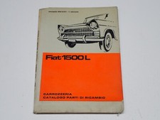 FIAT 1500 L  CATALOGO PARTI DI