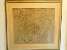 Antico Cartina Geografica "
