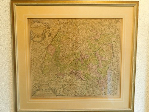 Antico cartina geografica - antico, "