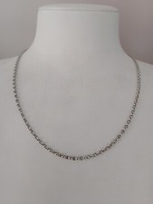 COLLANA In ORO BIANCO Uomo