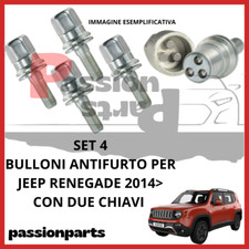 KIT 4 BULLONI ANTIFURTO CERCHI