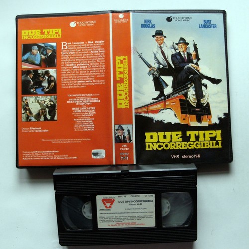 Vhs due tipi incorreggibili - vhs,