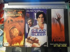 Lot rare horror vhs - lot,