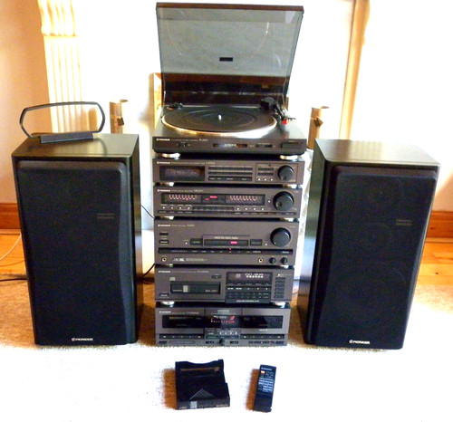 Sistema pioneer di alta - hi-fi,