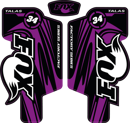 Adesivo fox talas forcelle - fox,