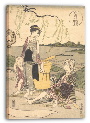 Tela cornice utagawa toyokuni - utagawa,