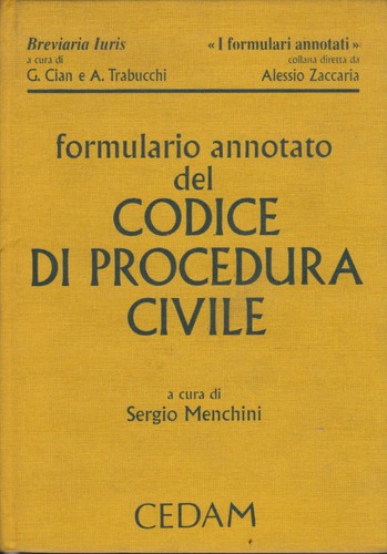 Formulario annotato del - , codice