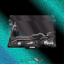 TECA IN PLEXIGLASS ACRILICO-SHOWCASE-PER BATMOBILE 89 HOT TOYS 1/6-BATMAN-MOD 2