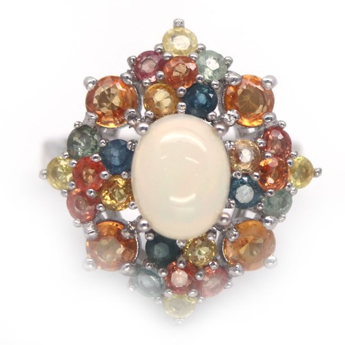Anello zaffiro opale