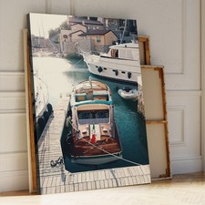Stampa nautica barca - , riva