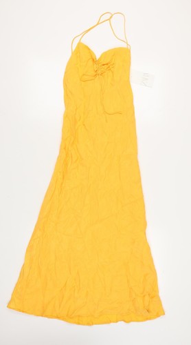 Abito lungo donna - , giallo