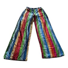 Pantalone donna paillettes
