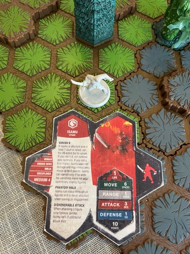 Heroscape isamu stampato - heroscape,