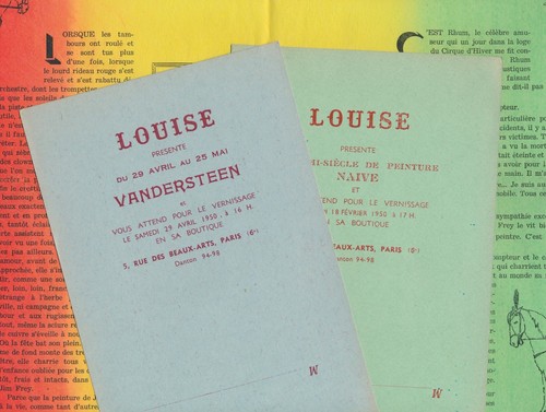 Galerie louise invitations - louise,