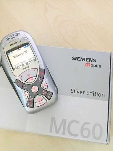 Siemens mc60 silver edition - -,