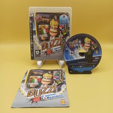 Buzz! Il QUIZZONE NAZIONALE PS3 PAL ITA ORIGINALE Disco in Ottime Condizioni