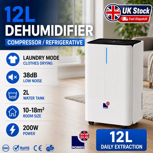 Morris deumidificatore 12l per - morris,