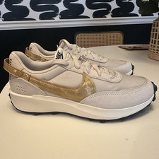 Nike Waffle Debut Beige Oro