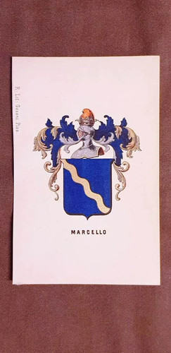 Stemma marcello famiglia - stemma,