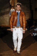 Rara giacca di pelle autentica