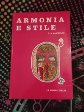 LIBRO ARMONIA E STILE di C.A