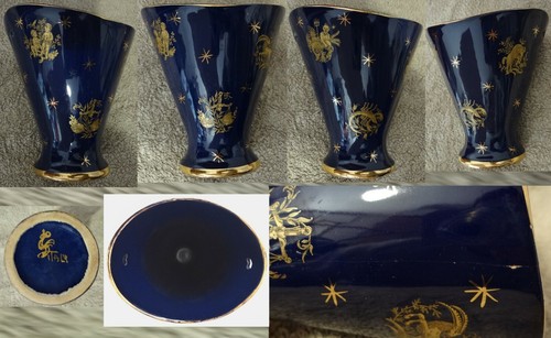 Vaso ceramica cantagalli segni - cantagalli,