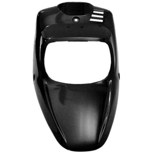Scudo anteriore nero - nero, lucido