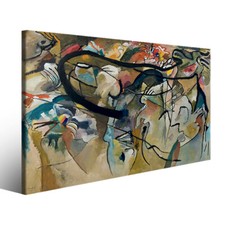 Quadri Wassily Kandinsky XXV stampa su tela canvas riproduzioni d'arte famose