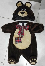 Costume neonato Happy Teddy Taglia 6 Mesi