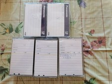 LOTTO 5  CASSETTE PANASONIC E MAXELL SP VHSC EC-45 PER VIDEOCAMERA VHS