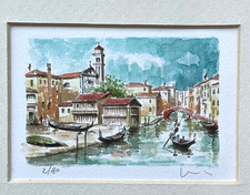 Stampa acquerello 2/80 firmata