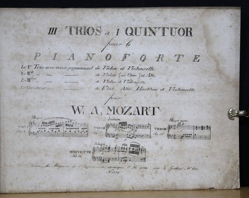 Mozart iii trii i quintetto - e,