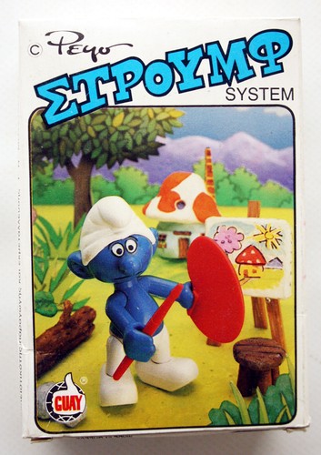 Raro puffi vintage 1985 - raro,