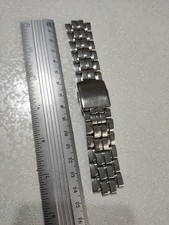 Bracciale Orologio In Acciaio Inox Pieno
