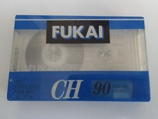 FUKAI CH 90 CHROME CASSETTE AUDIO CrO2 TYPE II BLANK CASSETTE TAPE SEALED FRANCE