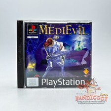 MediEvil ? Sony Playstation 1 PS1 ?? Español Prima Stampa Completo Black