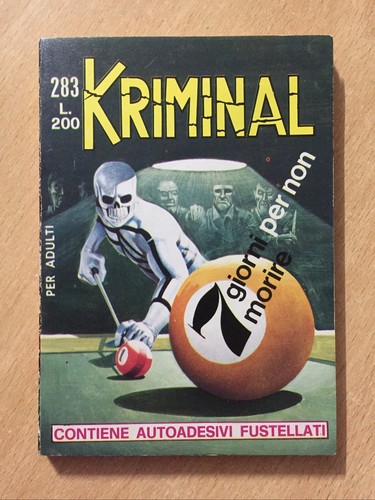 Kriminal 283 corno 1970 - kriminal,