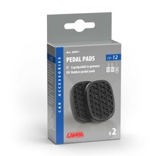 COPPIA COPRIPEDALI IN GOMMA FRIZIONE FRENO PER AUTO ALFAROMEO FIAT LANCIA DELTA 