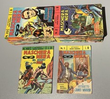 [595] MASCHERA NERA ed. Corno 1964 s. Rubino completa nn. 1/42 stato Edicola