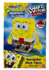 Spongebob Squarepants Snap & Switch Block Set Costruzione Figure 123 Pezzi 6+ Nuovo con scatola