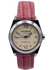 Orologio Locman Stealth Lady 204ACYR/240 Acciaio/Gomma 33mm Scontatissimo Nuovo