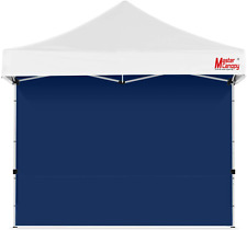 MASTERCANOPY Tenda a baldacchino istantanea parete laterale per tettoia pop up 10X10, 1 pezzo, Navy