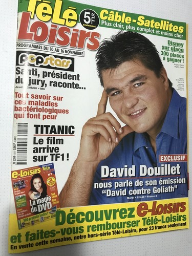 Télé loisirs 2001 - loisirs, 10/11/2001