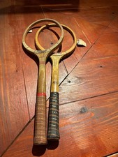 Due racchette legno - due, dunlop