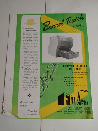 For gal barrel finish depliant - finish,